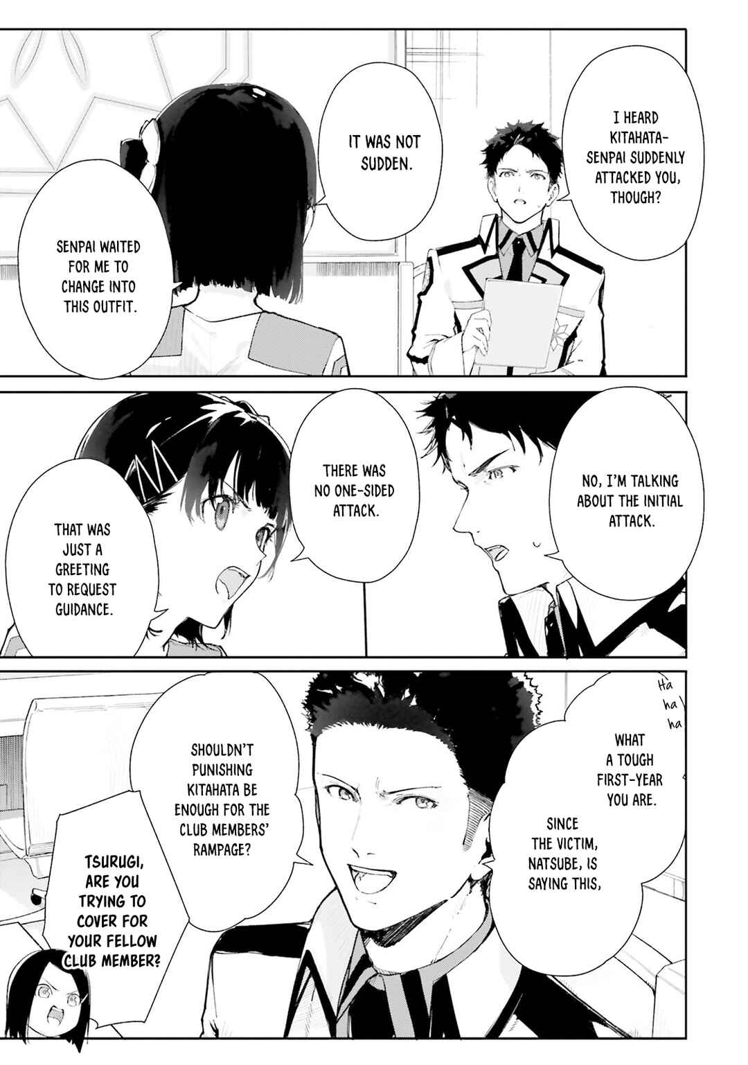 Page 4 Chapter 5 Shin Mahouka Koukou no Rettousei - Cygnus no Otome-tachi