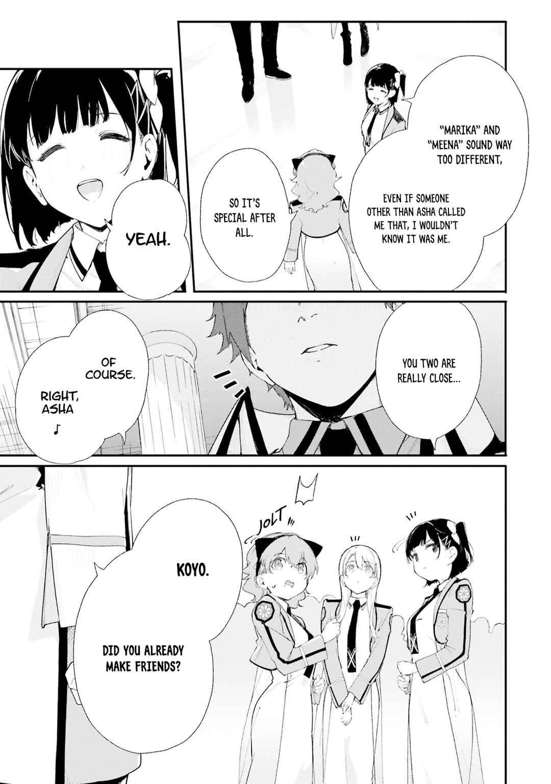 Page 12 Chapter 2 Shin Mahouka Koukou no Rettousei - Cygnus no Otome-tachi