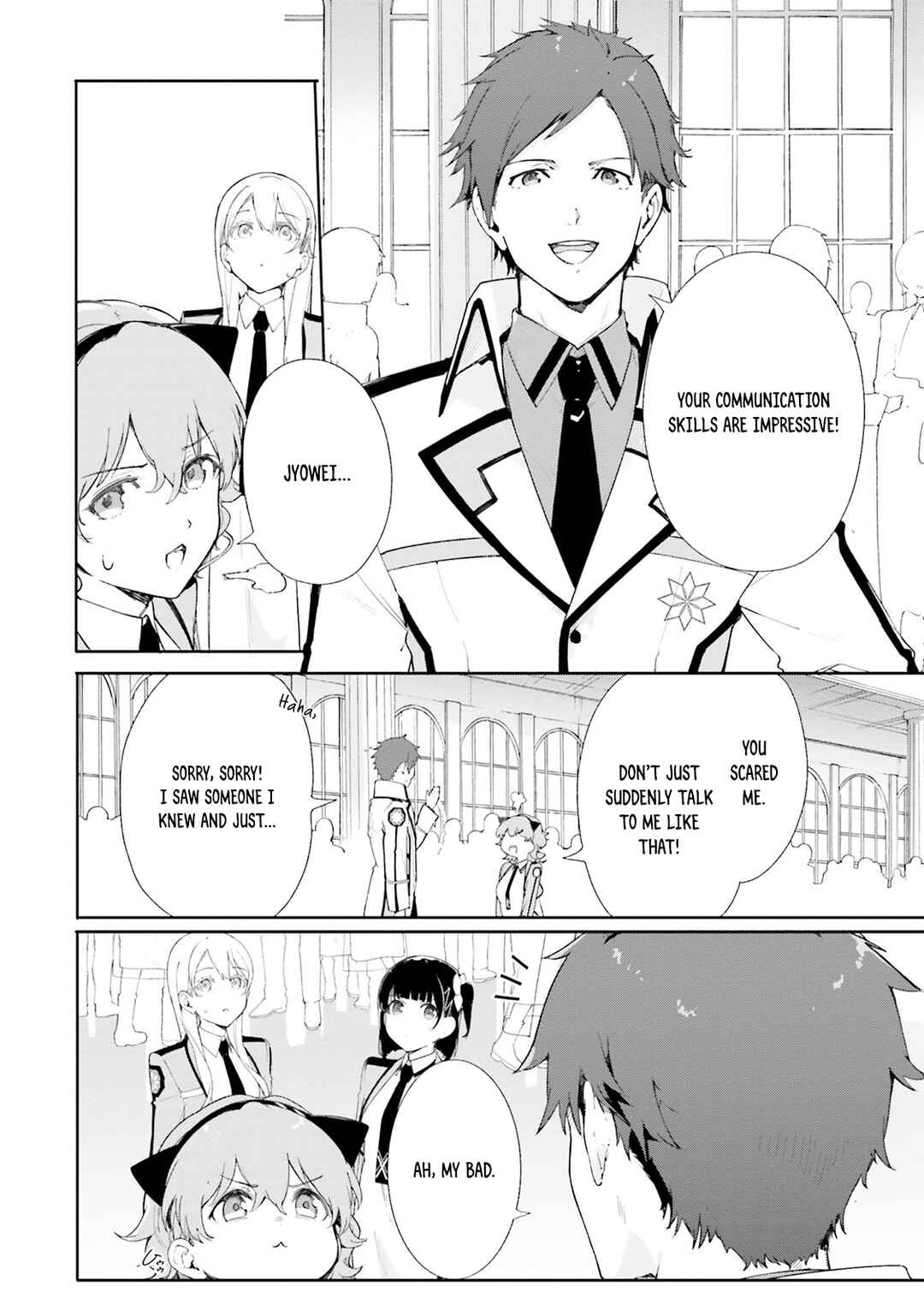 Page 13 Chapter 2 Shin Mahouka Koukou no Rettousei - Cygnus no Otome-tachi