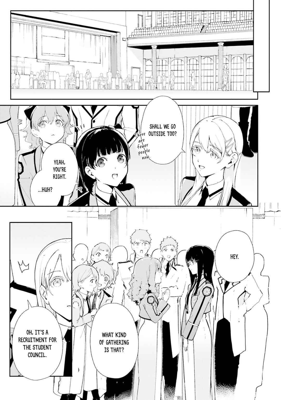 Page 16 Chapter 2 Shin Mahouka Koukou no Rettousei - Cygnus no Otome-tachi