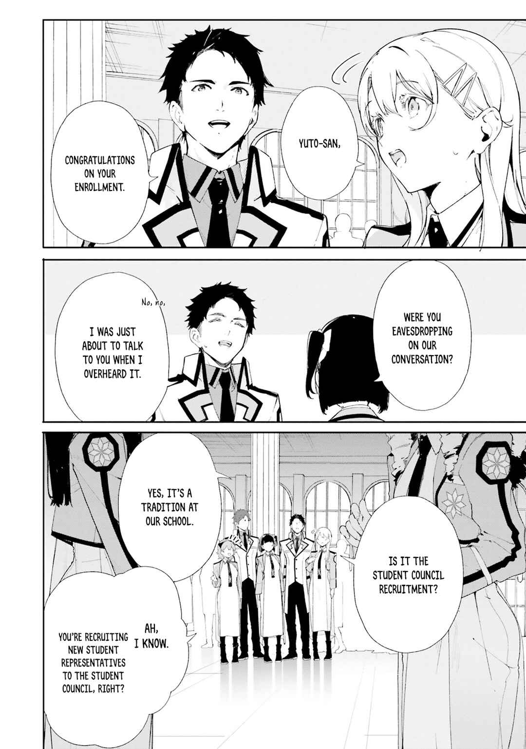 Page 17 Chapter 2 Shin Mahouka Koukou no Rettousei - Cygnus no Otome-tachi