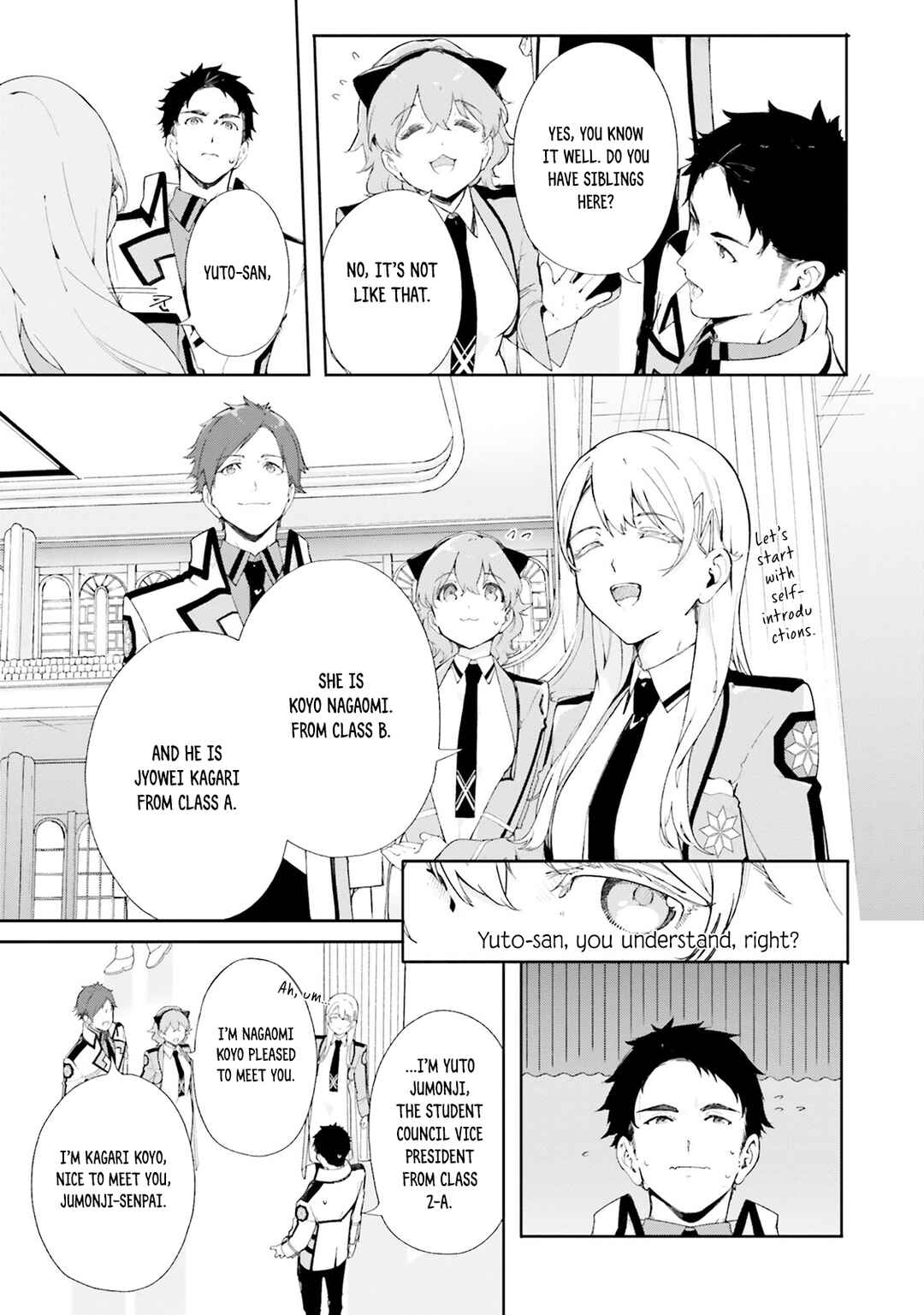 Page 18 Chapter 2 Shin Mahouka Koukou no Rettousei - Cygnus no Otome-tachi