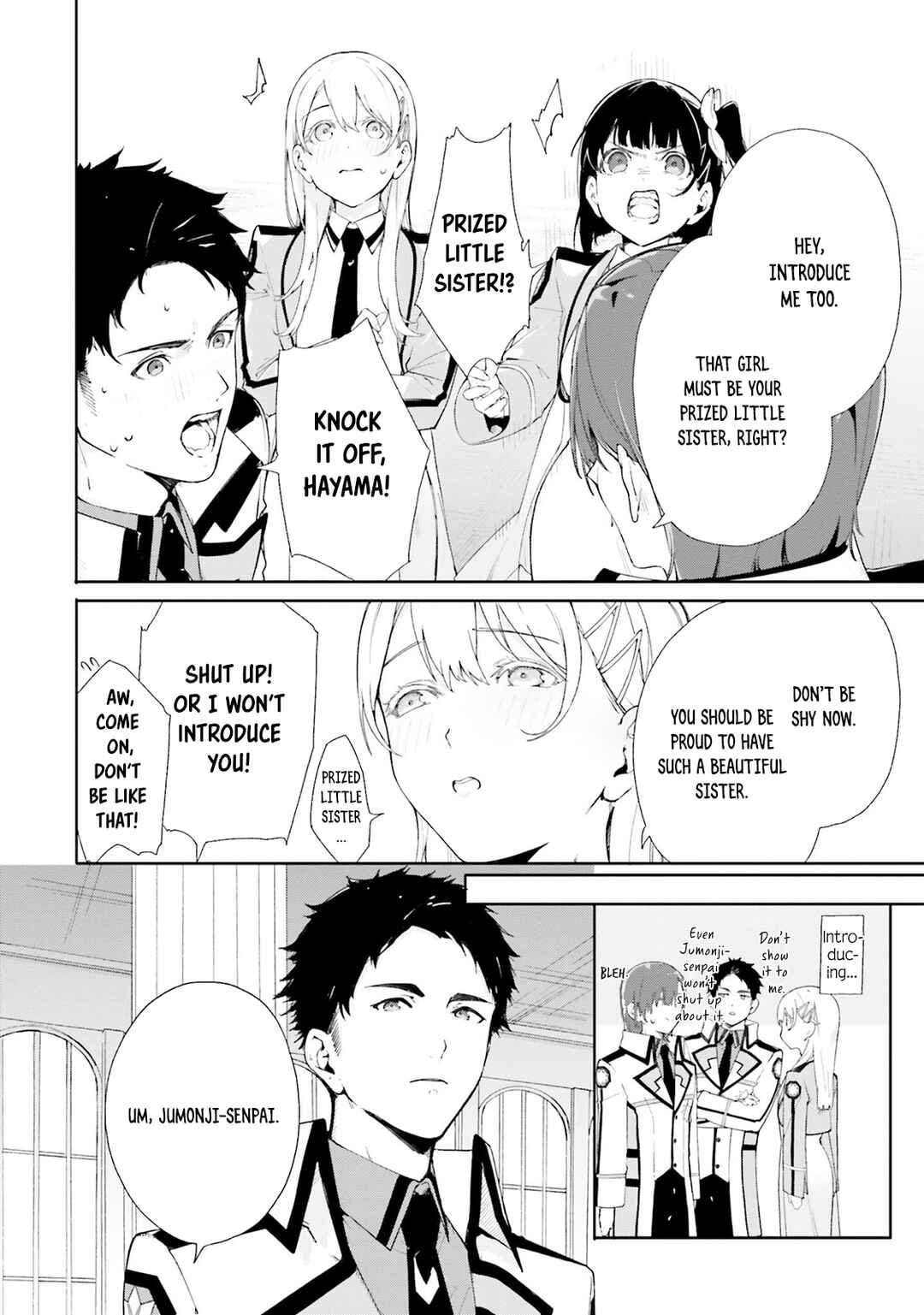 Page 21 Chapter 2 Shin Mahouka Koukou no Rettousei - Cygnus no Otome-tachi