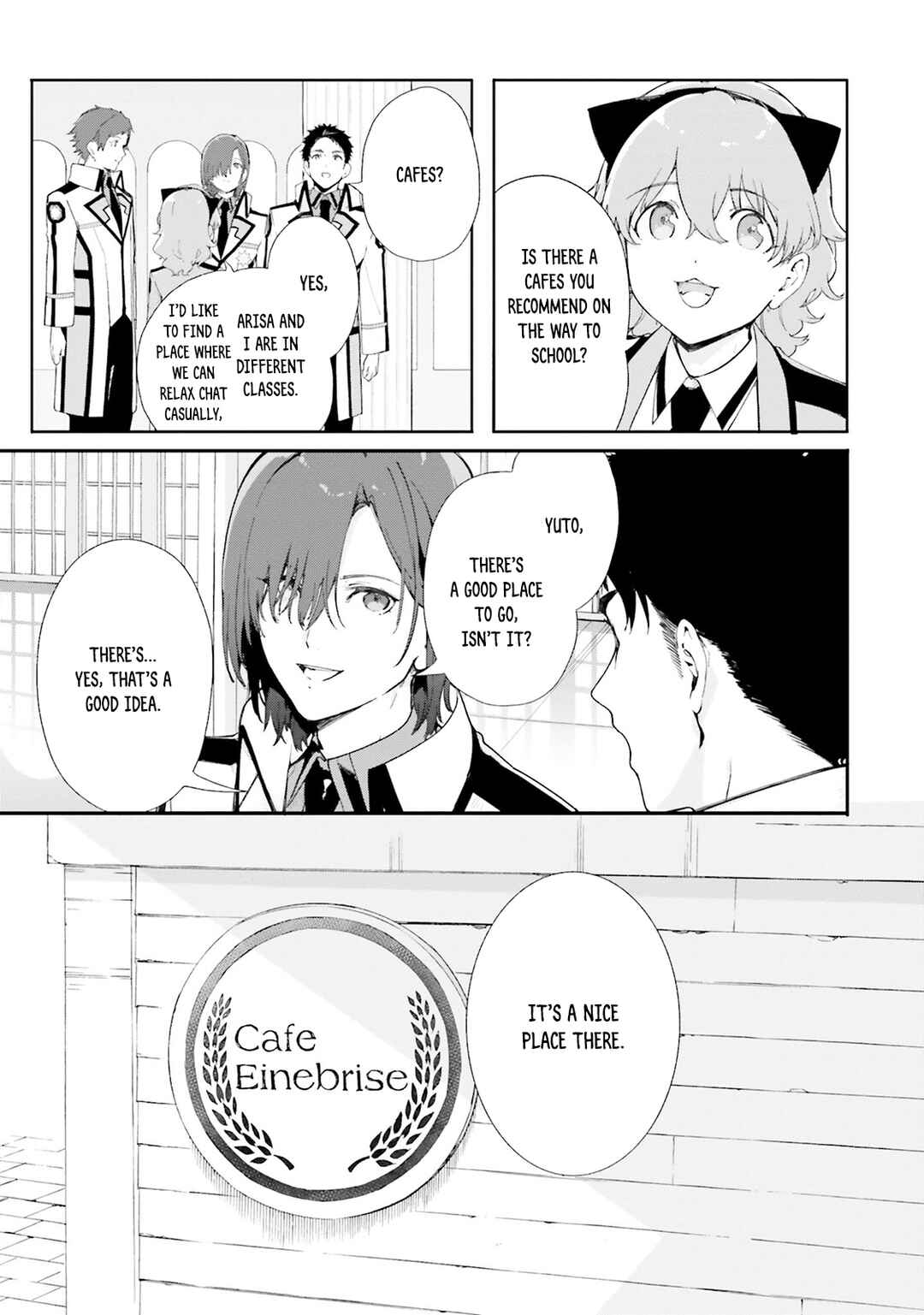 Page 22 Chapter 2 Shin Mahouka Koukou no Rettousei - Cygnus no Otome-tachi