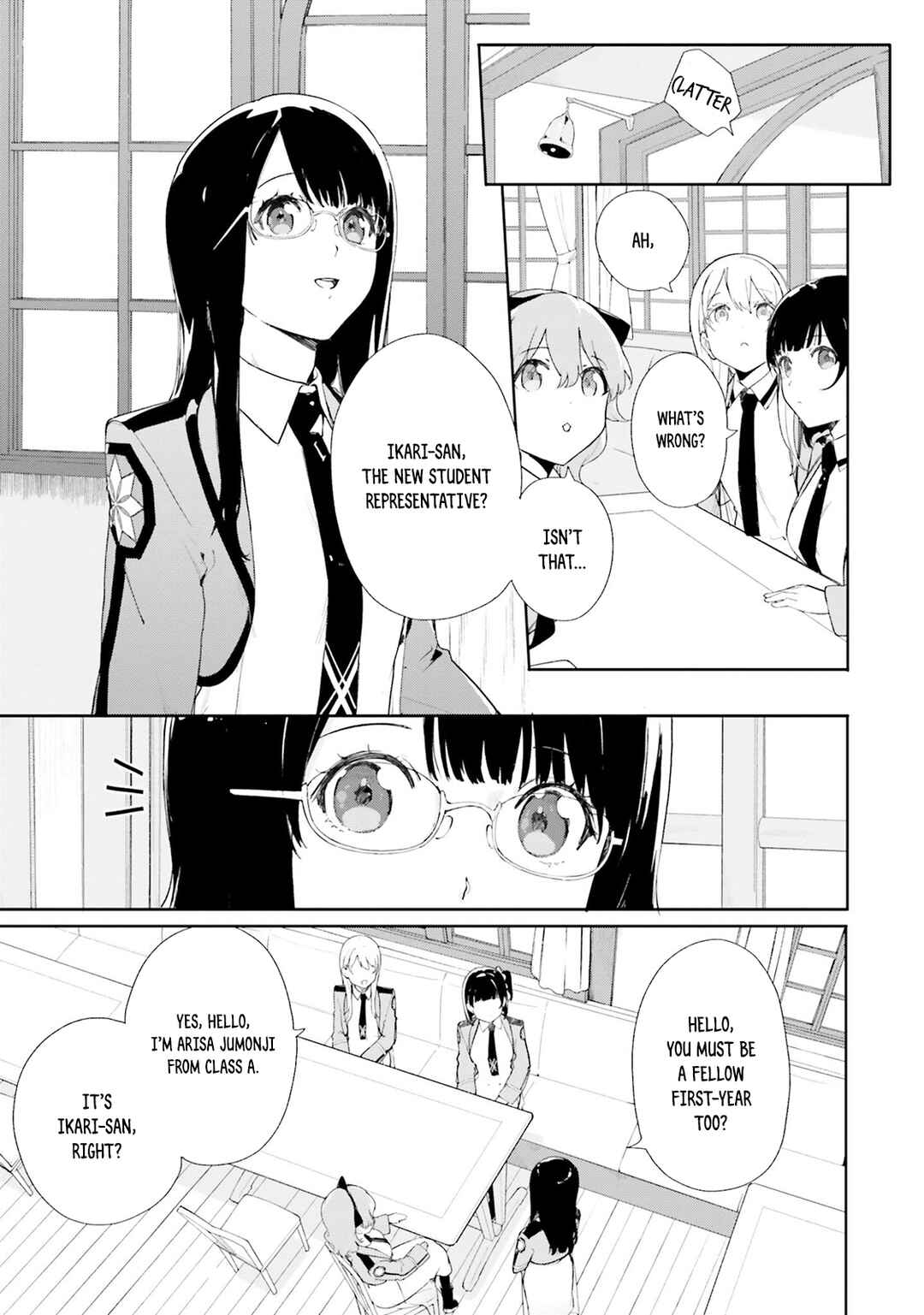 Page 24 Chapter 2 Shin Mahouka Koukou no Rettousei - Cygnus no Otome-tachi