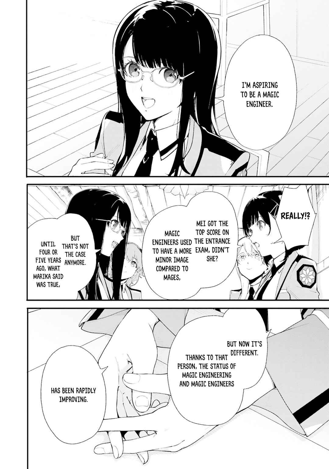 Page 27 Chapter 2 Shin Mahouka Koukou no Rettousei - Cygnus no Otome-tachi