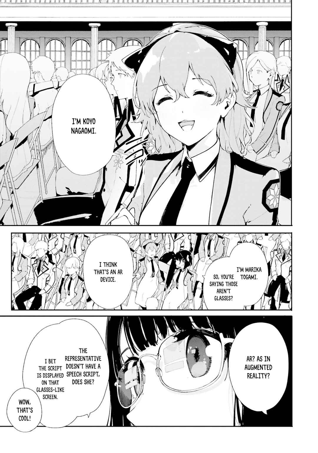 Page 4 Chapter 2 Shin Mahouka Koukou no Rettousei - Cygnus no Otome-tachi