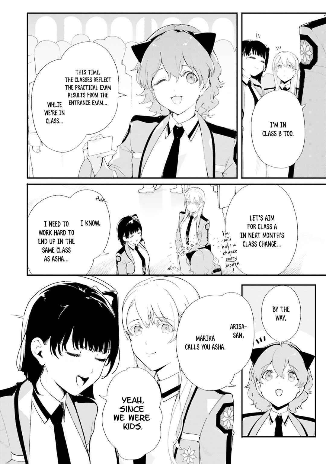 Page 9 Chapter 2 Shin Mahouka Koukou no Rettousei - Cygnus no Otome-tachi