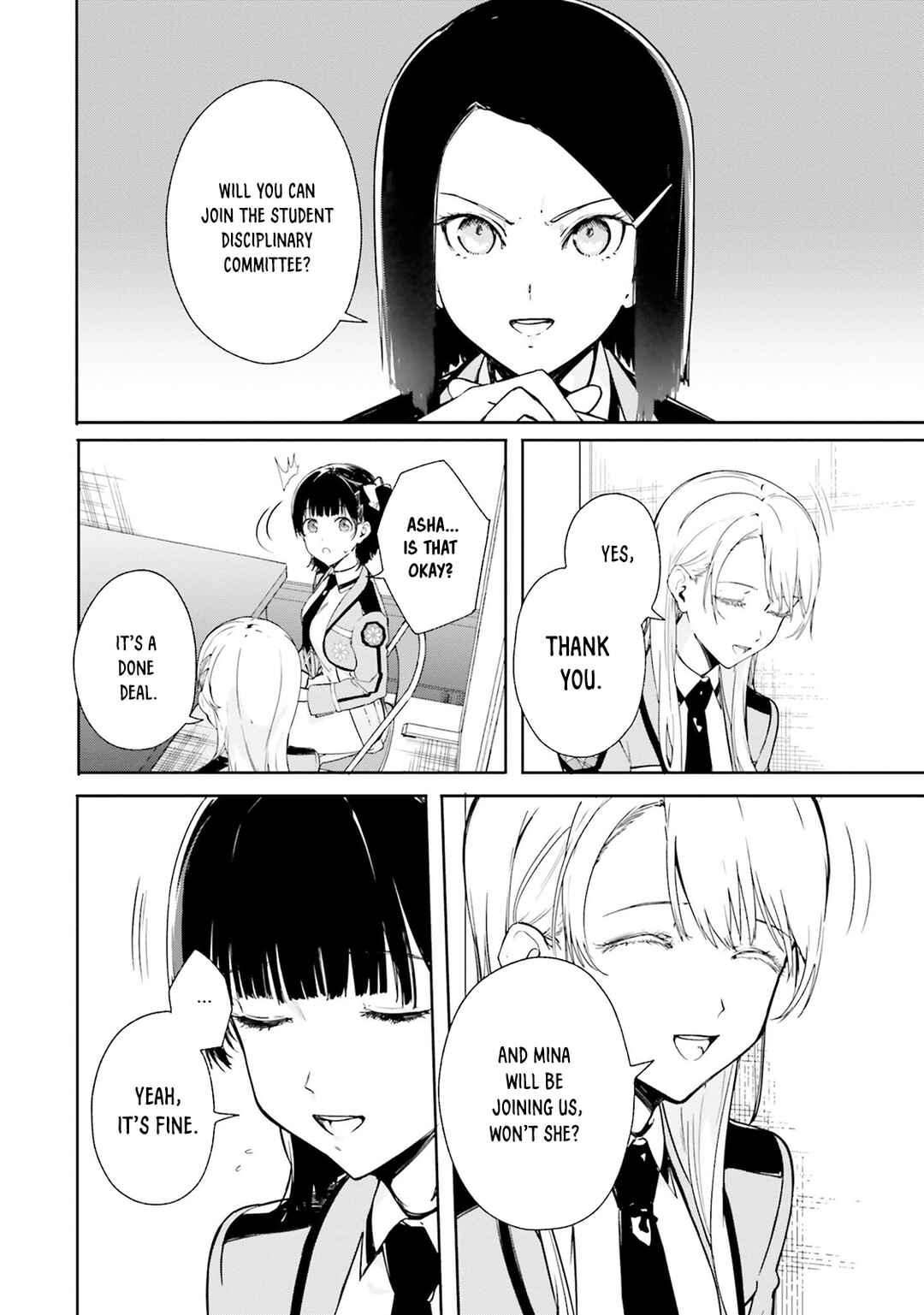Page 29 Chapter 9 Shin Mahouka Koukou no Rettousei - Cygnus no Otome-tachi