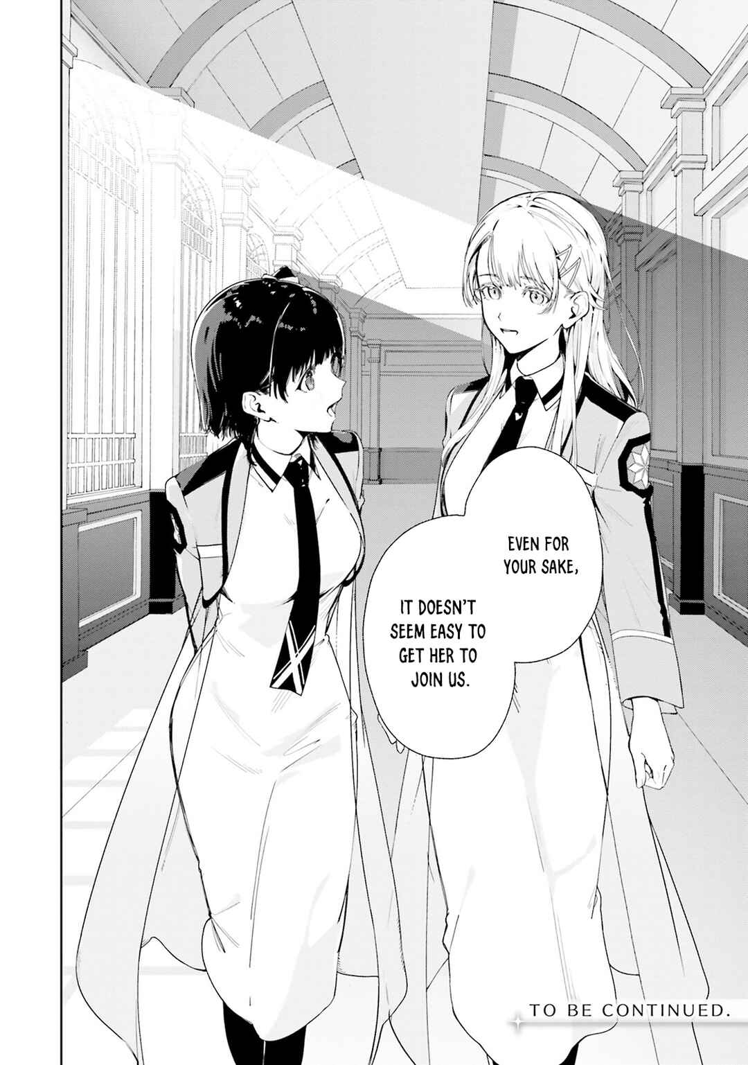 Page 33 Chapter 9 Shin Mahouka Koukou no Rettousei - Cygnus no Otome-tachi