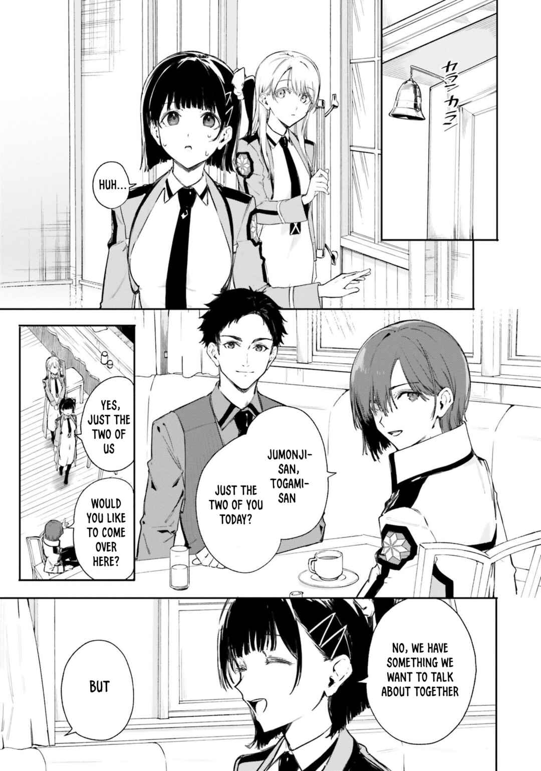 Page 4 Chapter 15 Shin Mahouka Koukou no Rettousei - Cygnus no Otome-tachi