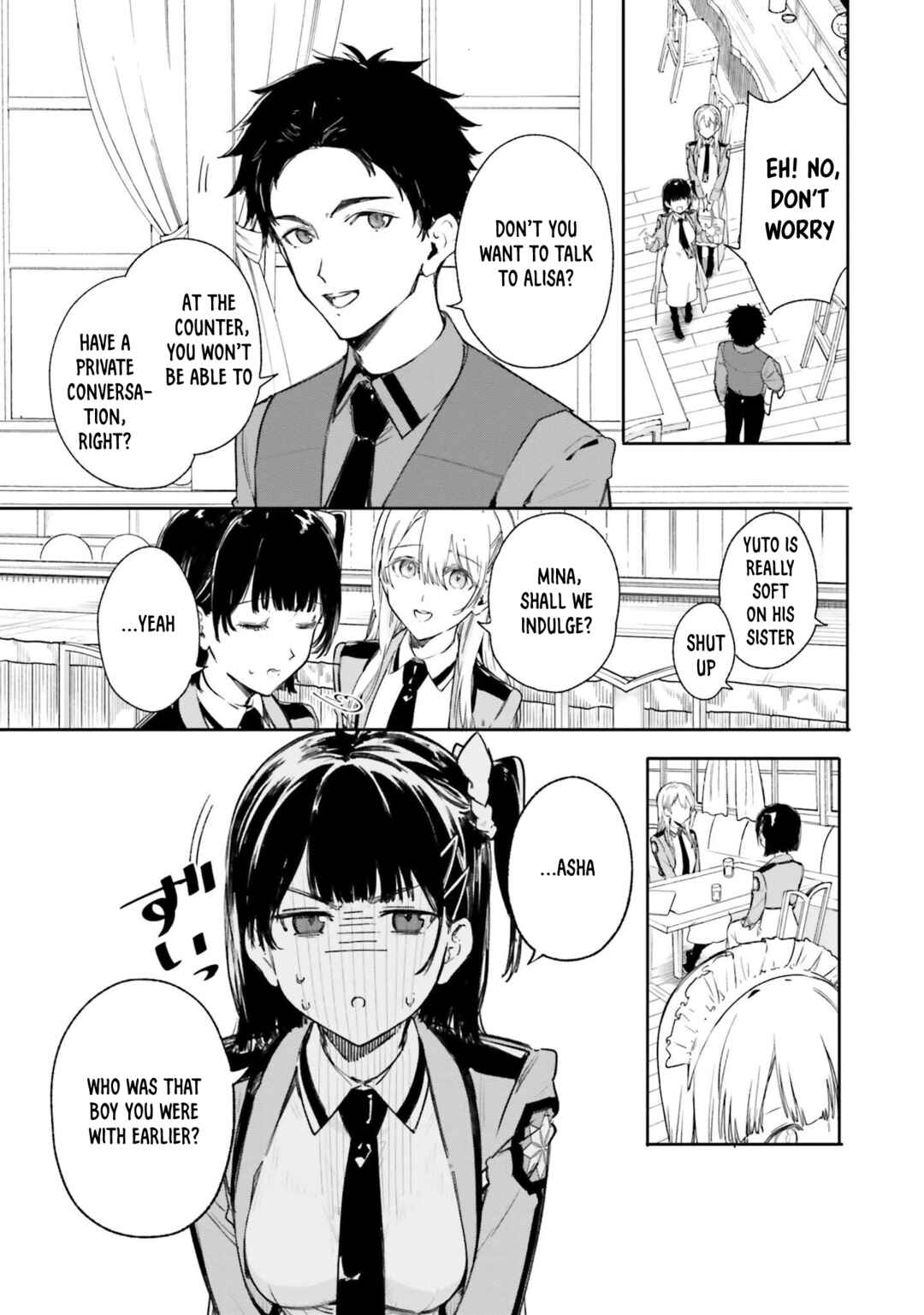 Page 6 Chapter 15 Shin Mahouka Koukou no Rettousei - Cygnus no Otome-tachi