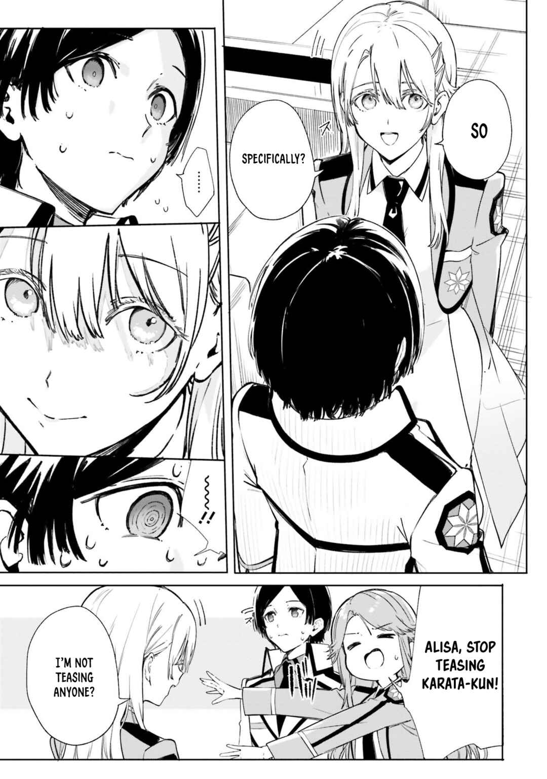 Page 10 Chapter 14 Shin Mahouka Koukou no Rettousei - Cygnus no Otome-tachi