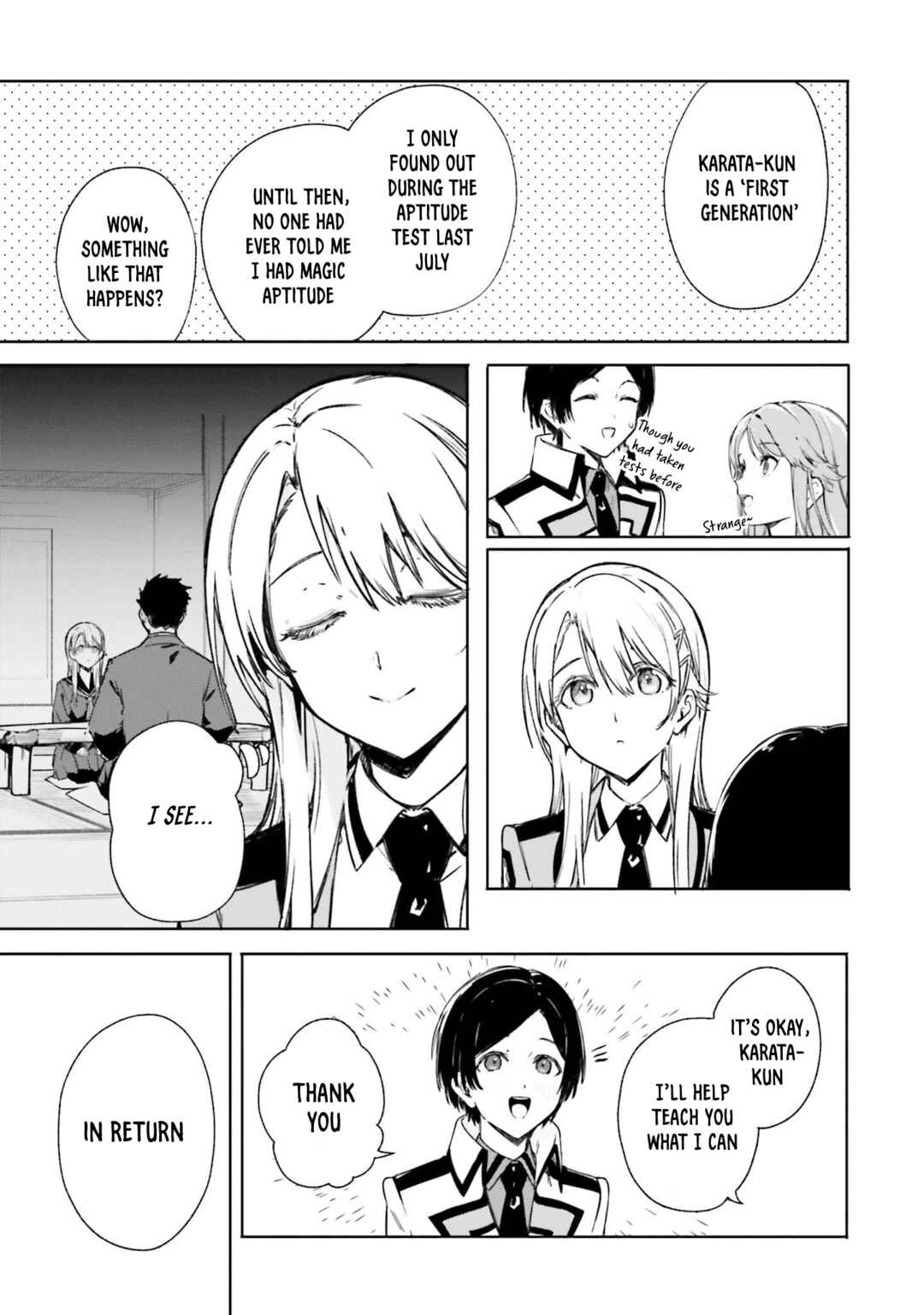 Page 14 Chapter 14 Shin Mahouka Koukou no Rettousei - Cygnus no Otome-tachi