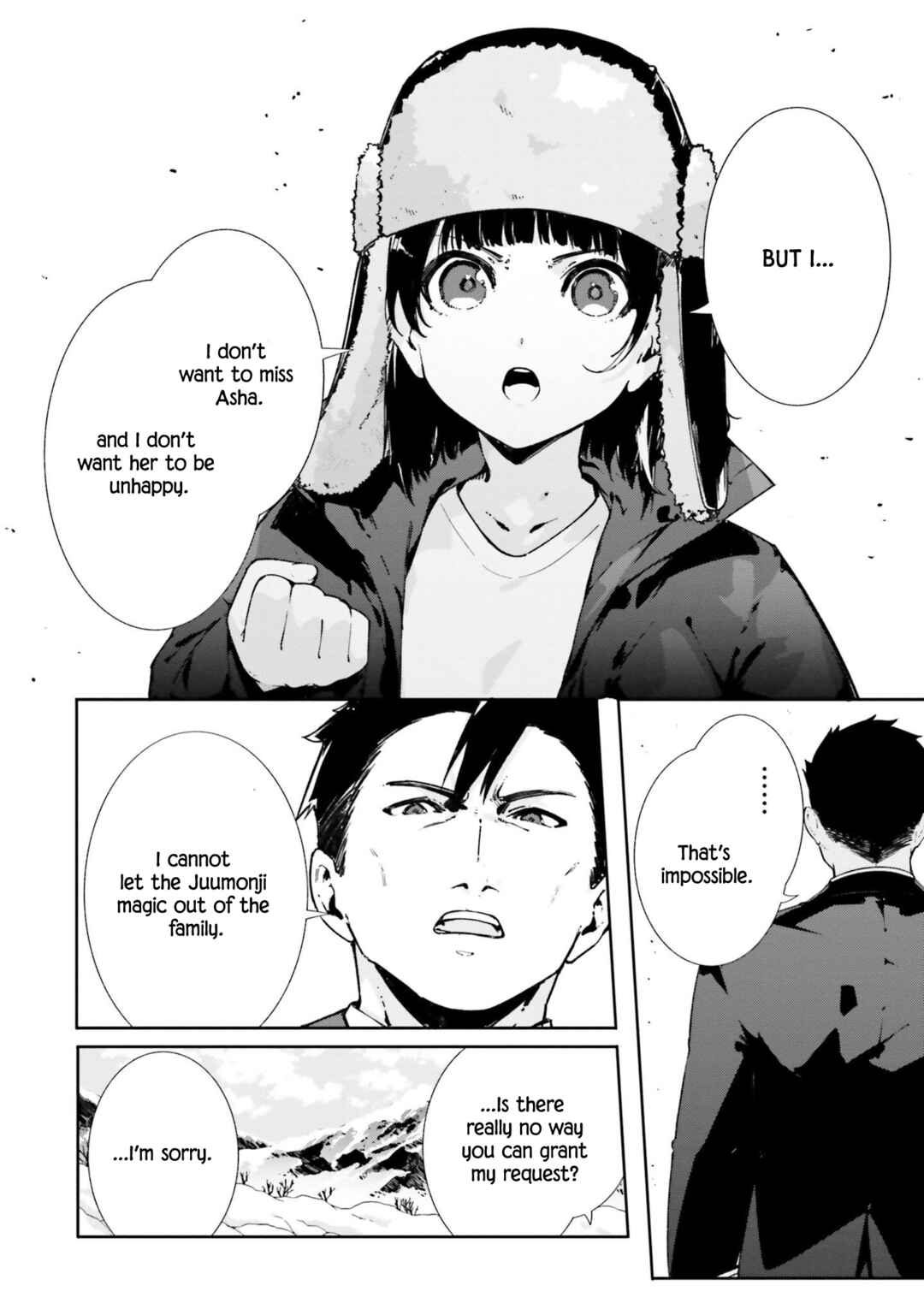 Page 35 Chapter 0 Shin Mahouka Koukou no Rettousei - Cygnus no Otome-tachi