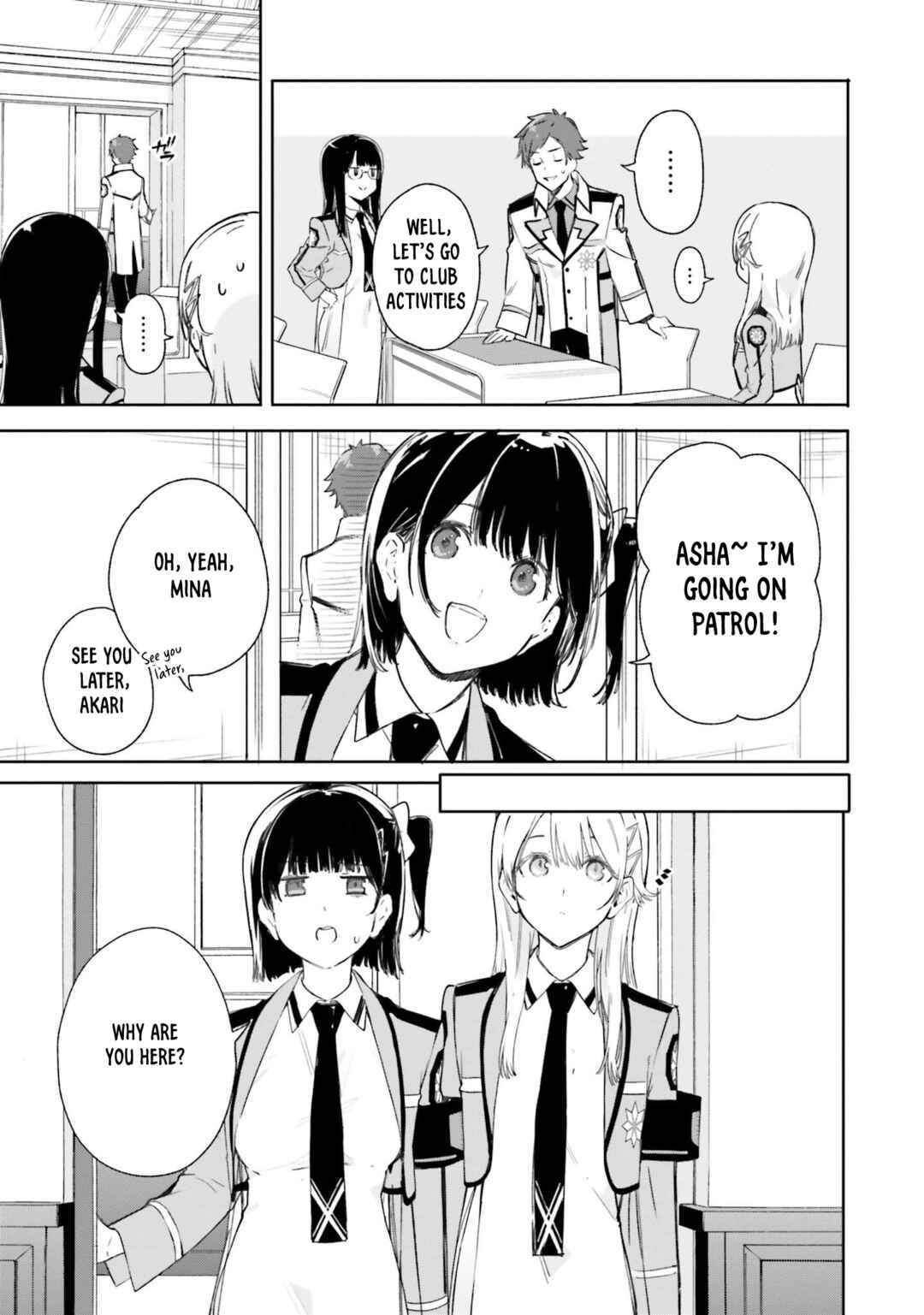 Page 14 Chapter 16 Shin Mahouka Koukou no Rettousei - Cygnus no Otome-tachi