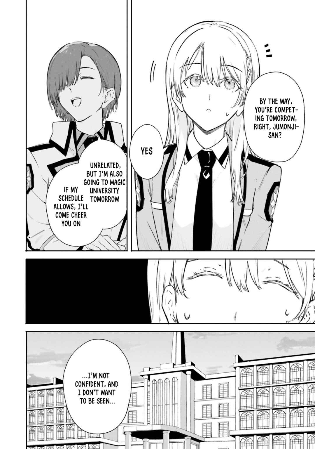 Page 17 Chapter 16 Shin Mahouka Koukou no Rettousei - Cygnus no Otome-tachi