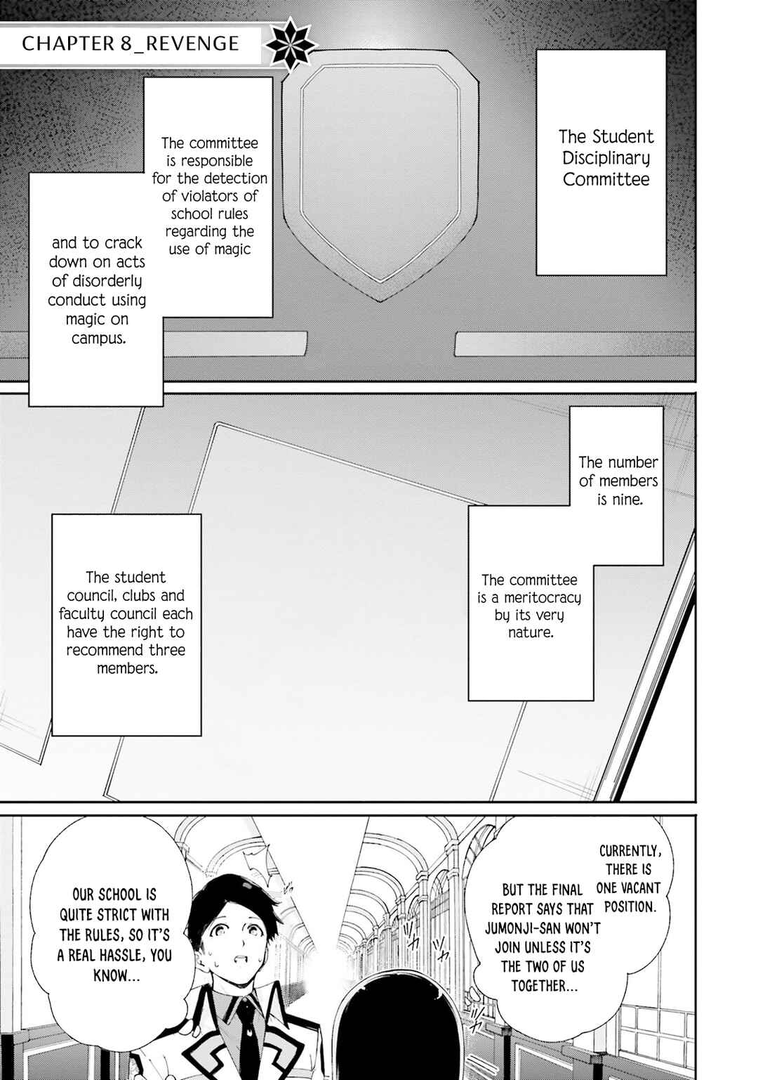 Page 2 Chapter 8 Shin Mahouka Koukou no Rettousei - Cygnus no Otome-tachi