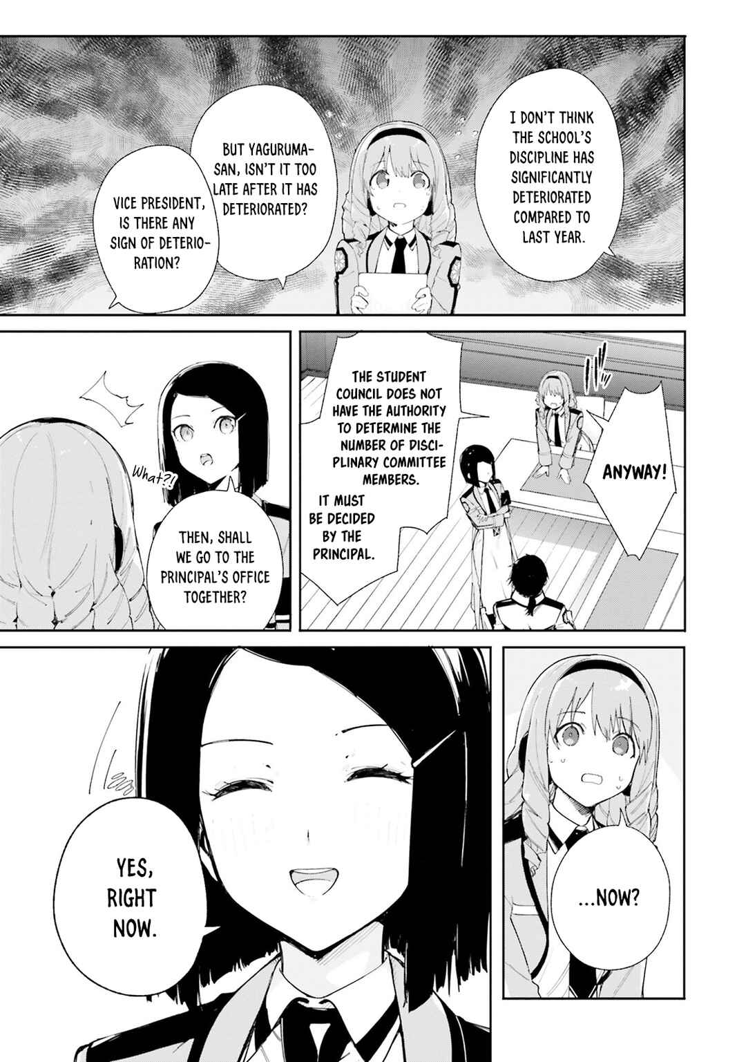 Page 6 Chapter 8 Shin Mahouka Koukou no Rettousei - Cygnus no Otome-tachi