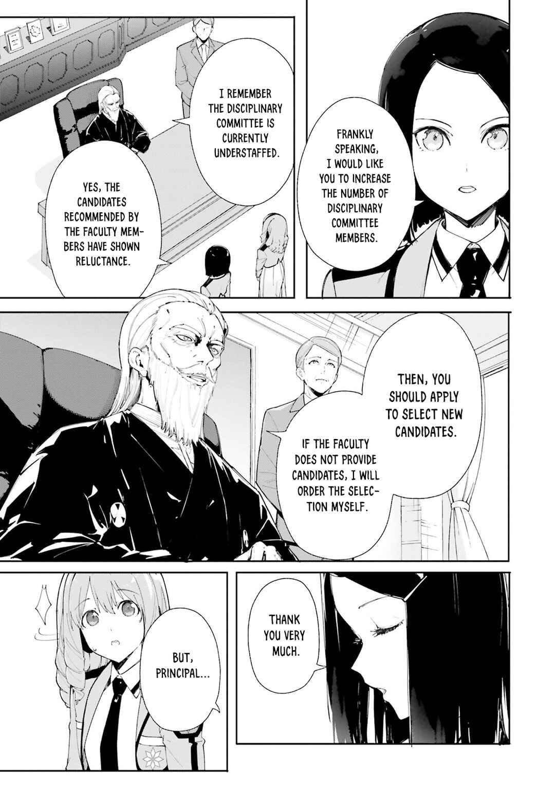 Page 8 Chapter 8 Shin Mahouka Koukou no Rettousei - Cygnus no Otome-tachi