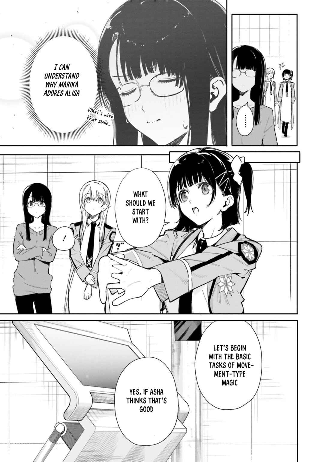 Page 12 Chapter 12 Shin Mahouka Koukou no Rettousei - Cygnus no Otome-tachi