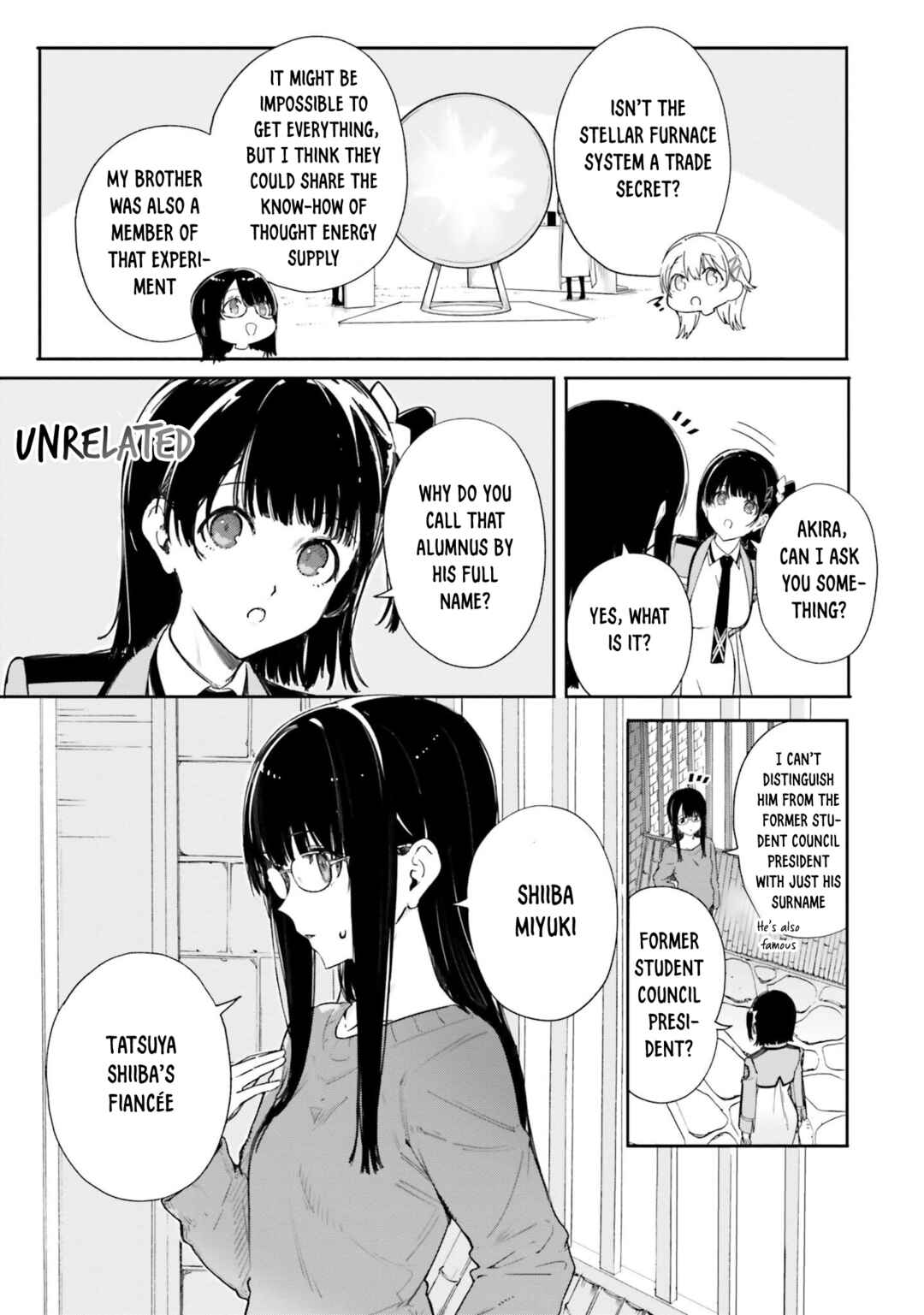 Page 8 Chapter 12 Shin Mahouka Koukou no Rettousei - Cygnus no Otome-tachi