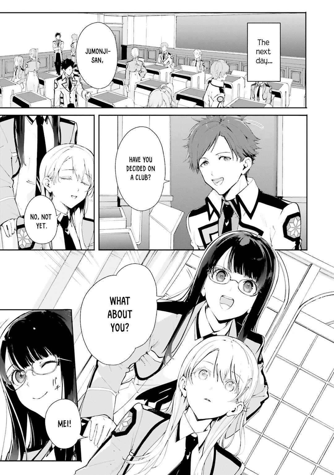 Page 12 Chapter 6 Shin Mahouka Koukou no Rettousei - Cygnus no Otome-tachi