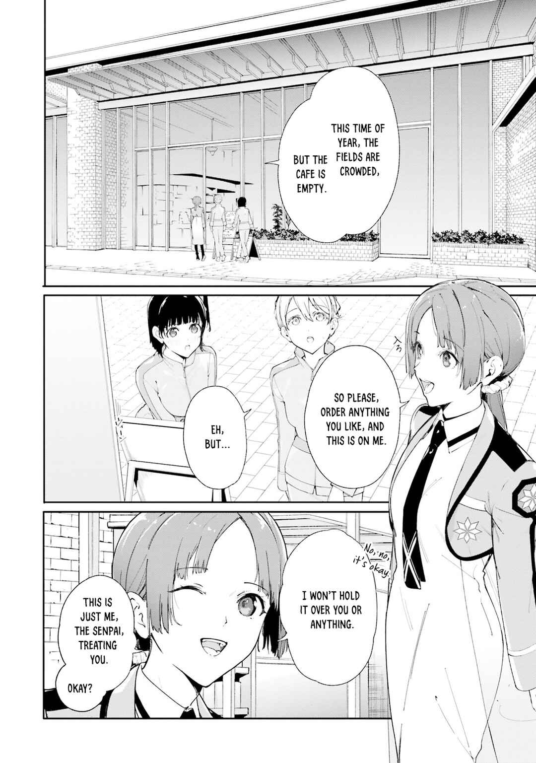Page 17 Chapter 6 Shin Mahouka Koukou no Rettousei - Cygnus no Otome-tachi