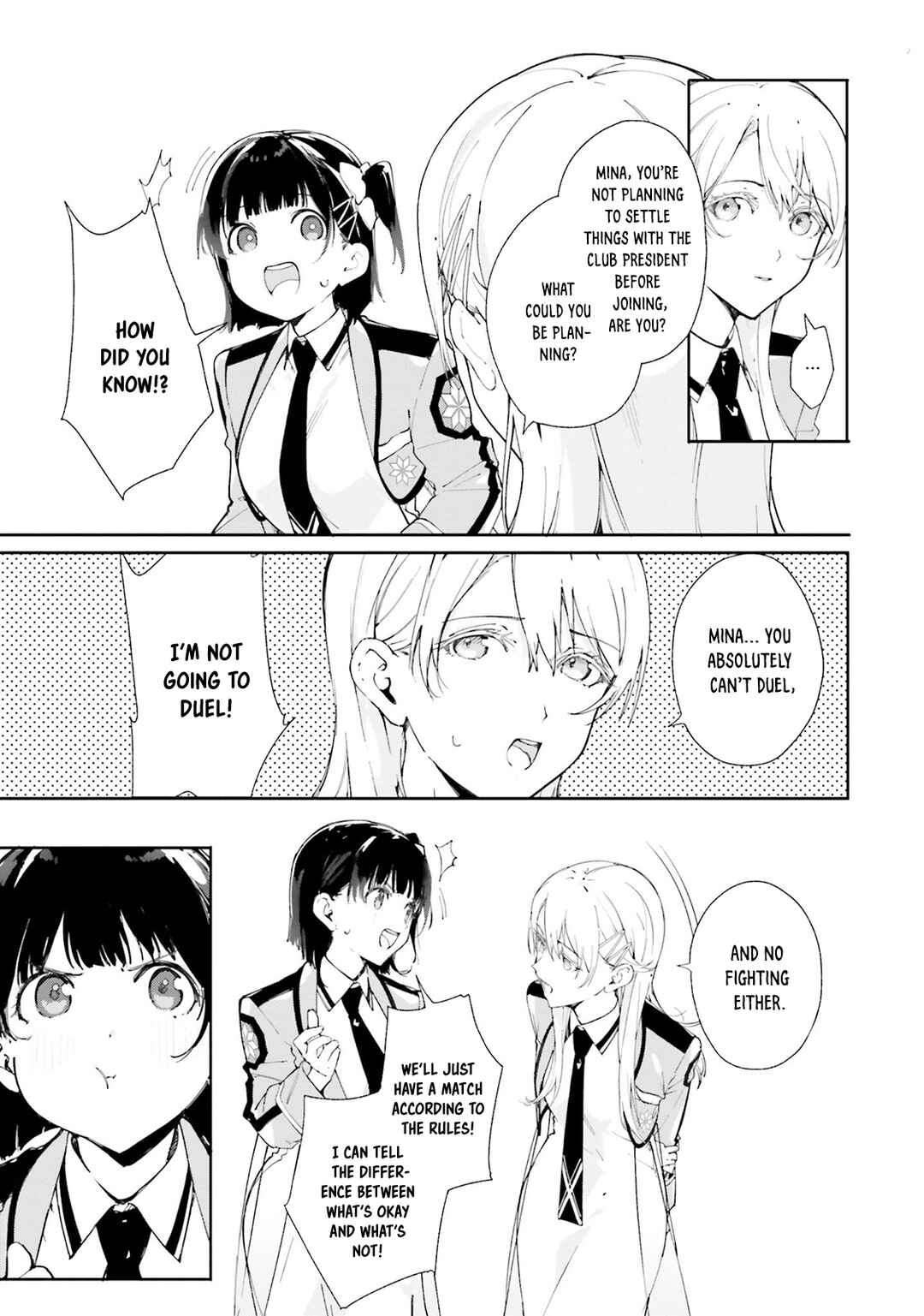 Page 4 Chapter 6 Shin Mahouka Koukou no Rettousei - Cygnus no Otome-tachi