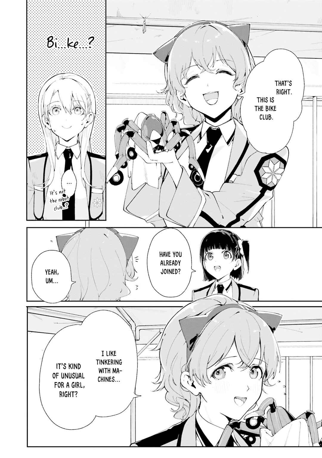 Page 9 Chapter 6 Shin Mahouka Koukou no Rettousei - Cygnus no Otome-tachi
