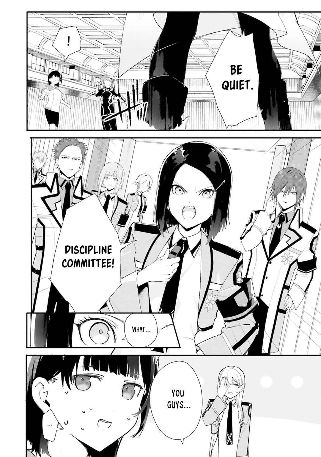 Page 33 Chapter 4 Shin Mahouka Koukou no Rettousei - Cygnus no Otome-tachi