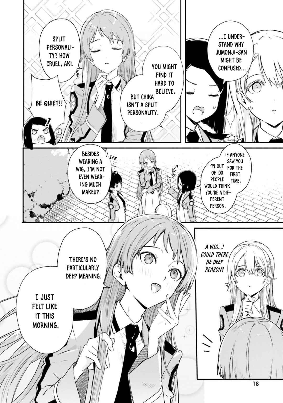Page 21 Chapter 10 Shin Mahouka Koukou no Rettousei - Cygnus no Otome-tachi