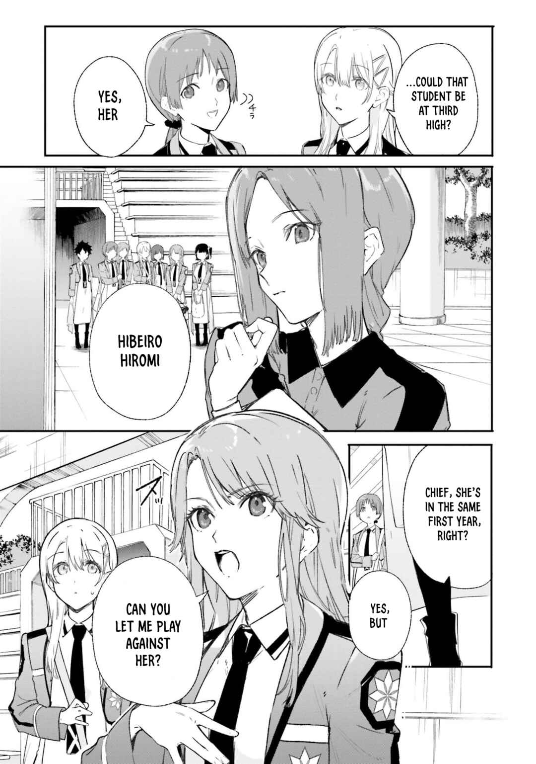Page 12 Chapter 17 Shin Mahouka Koukou no Rettousei - Cygnus no Otome-tachi