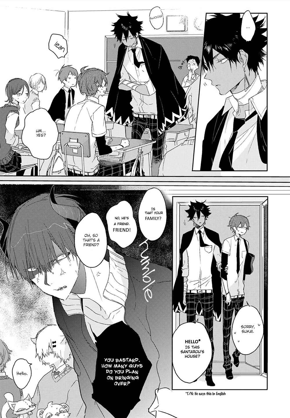 Page 8 Chapter 2 Bokura to Usagi no Koi wa Sensou