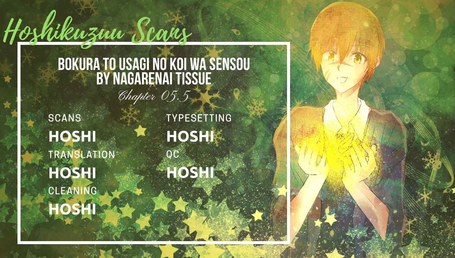 Page 1 Chapter 5.5 Bokura to Usagi no Koi wa Sensou
