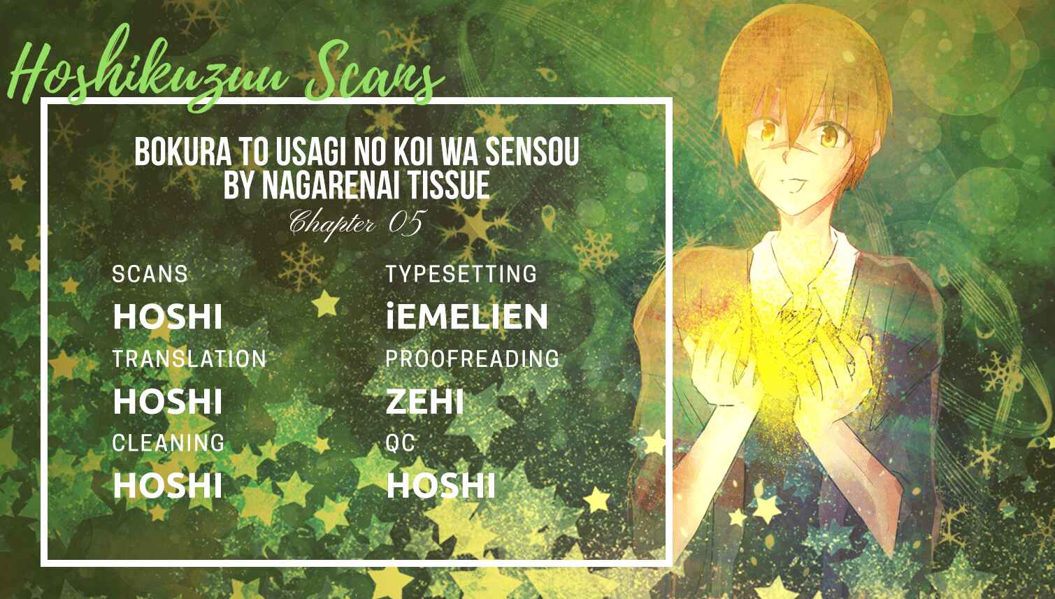 Page 1 Chapter 5 Bokura to Usagi no Koi wa Sensou