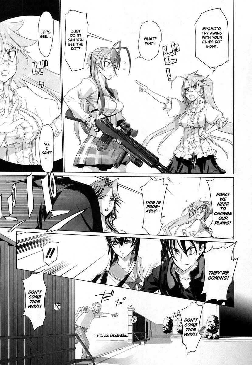 Page 4 Chapter 15 Highschool of the Dead