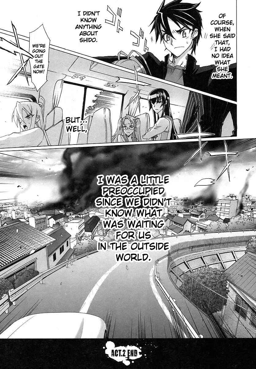 Page 57 Chapter 2 Highschool of the Dead