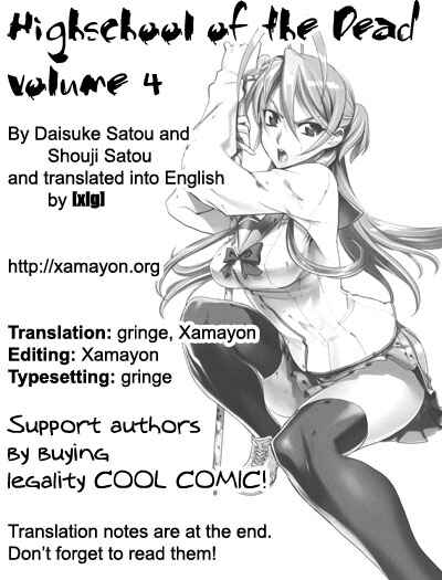 Page 1 Chapter 13 Highschool of the Dead