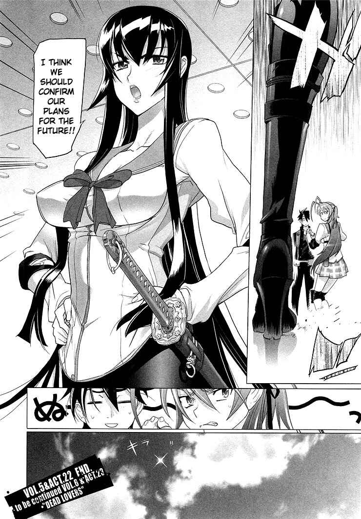 Page 20 Chapter 22 Highschool of the Dead
