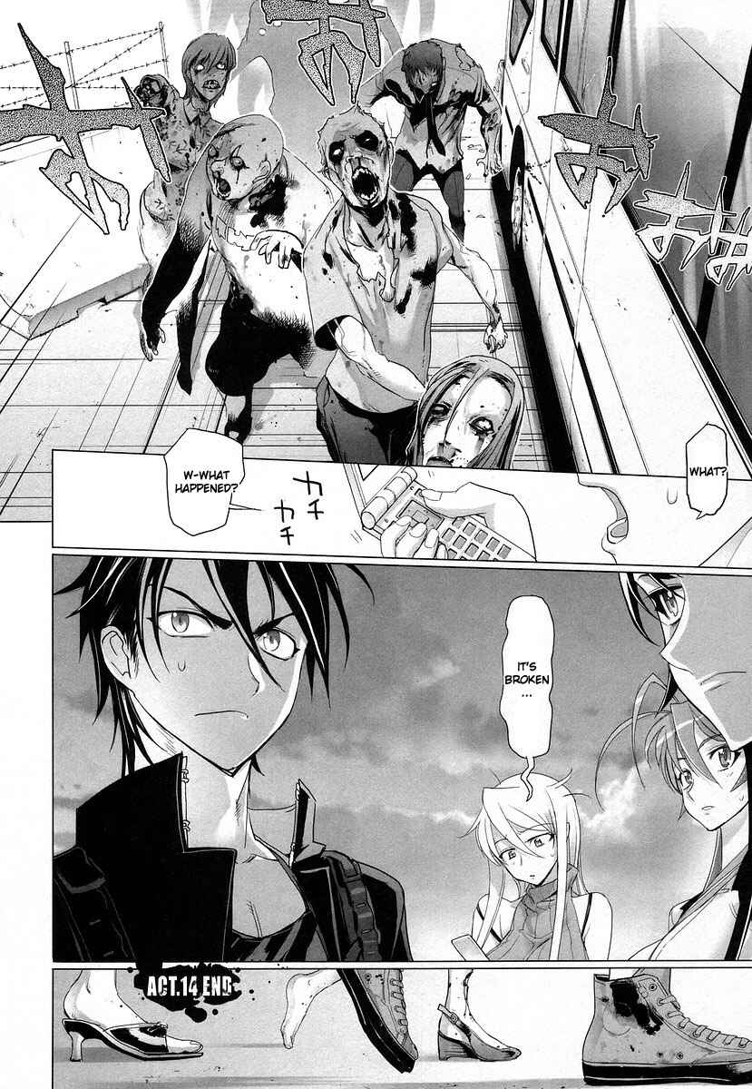 Page 40 Chapter 14 Highschool of the Dead