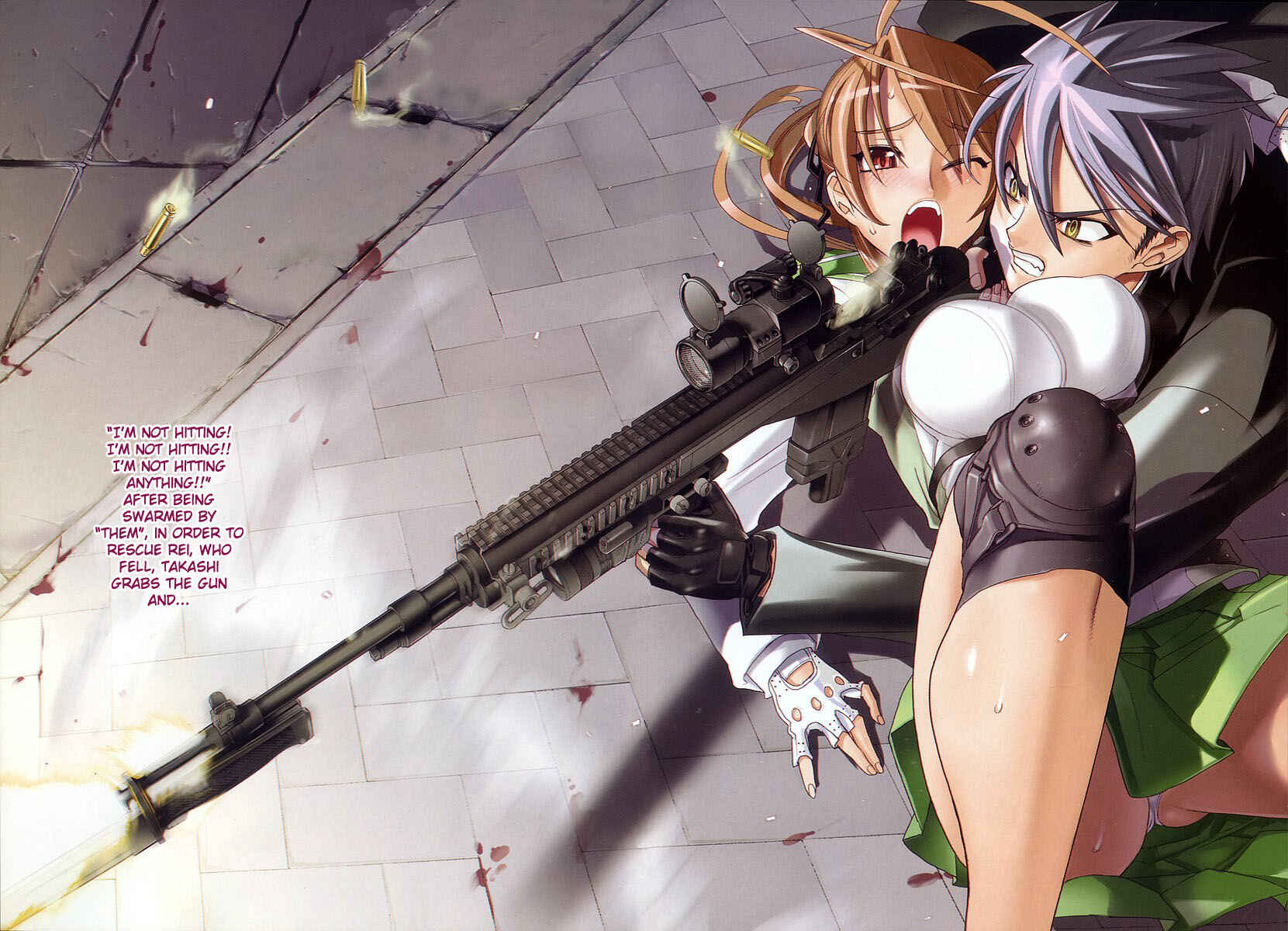 Page 7 Chapter 8 Highschool of the Dead