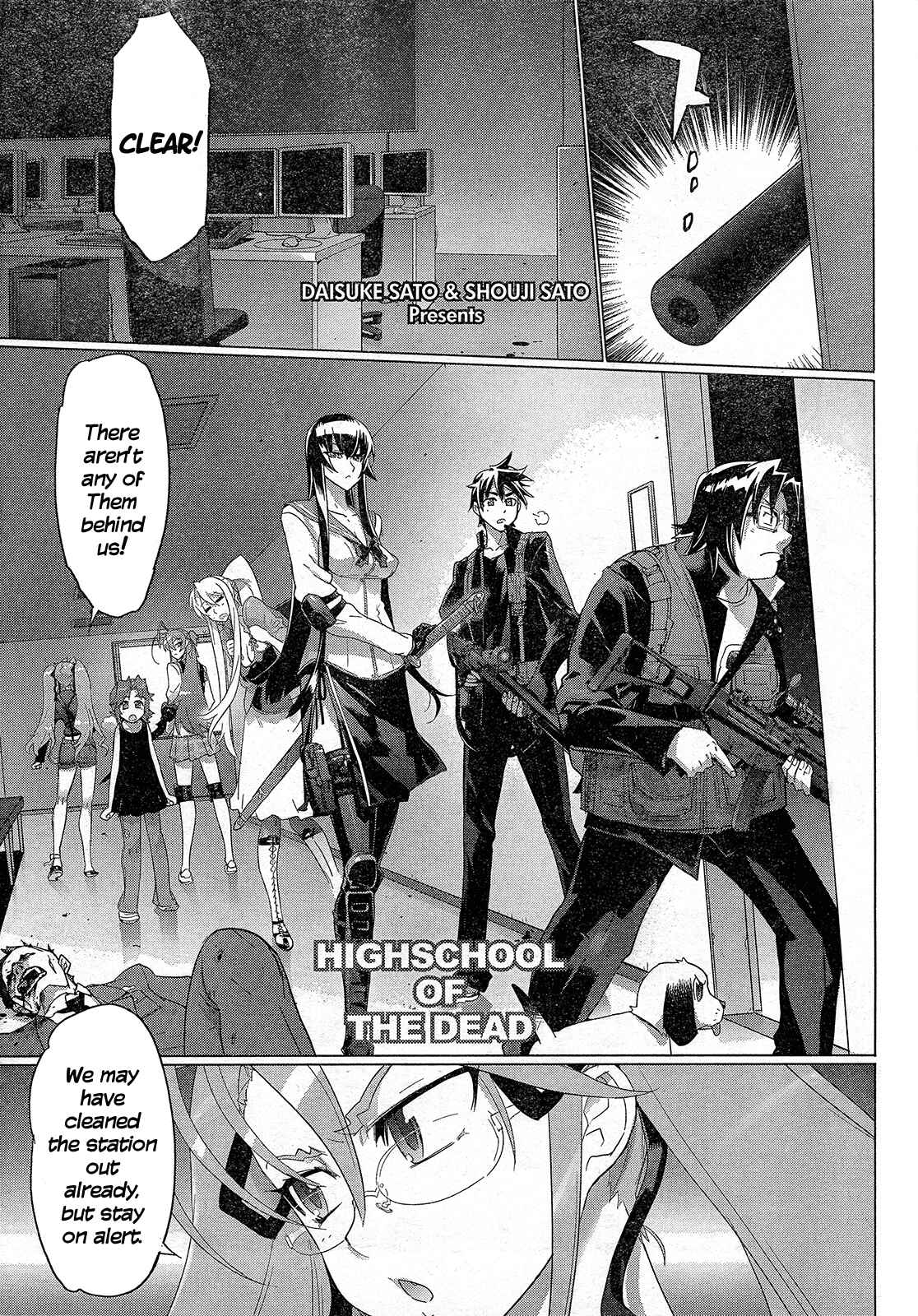 Page 1 Chapter 28 Highschool of the Dead