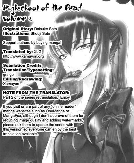 Page 1 Chapter 4 Highschool of the Dead