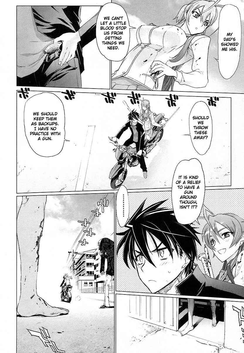 Page 22 Chapter 4 Highschool of the Dead
