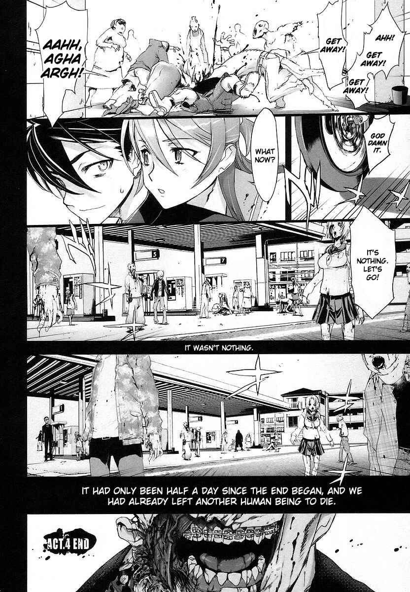 Page 40 Chapter 4 Highschool of the Dead