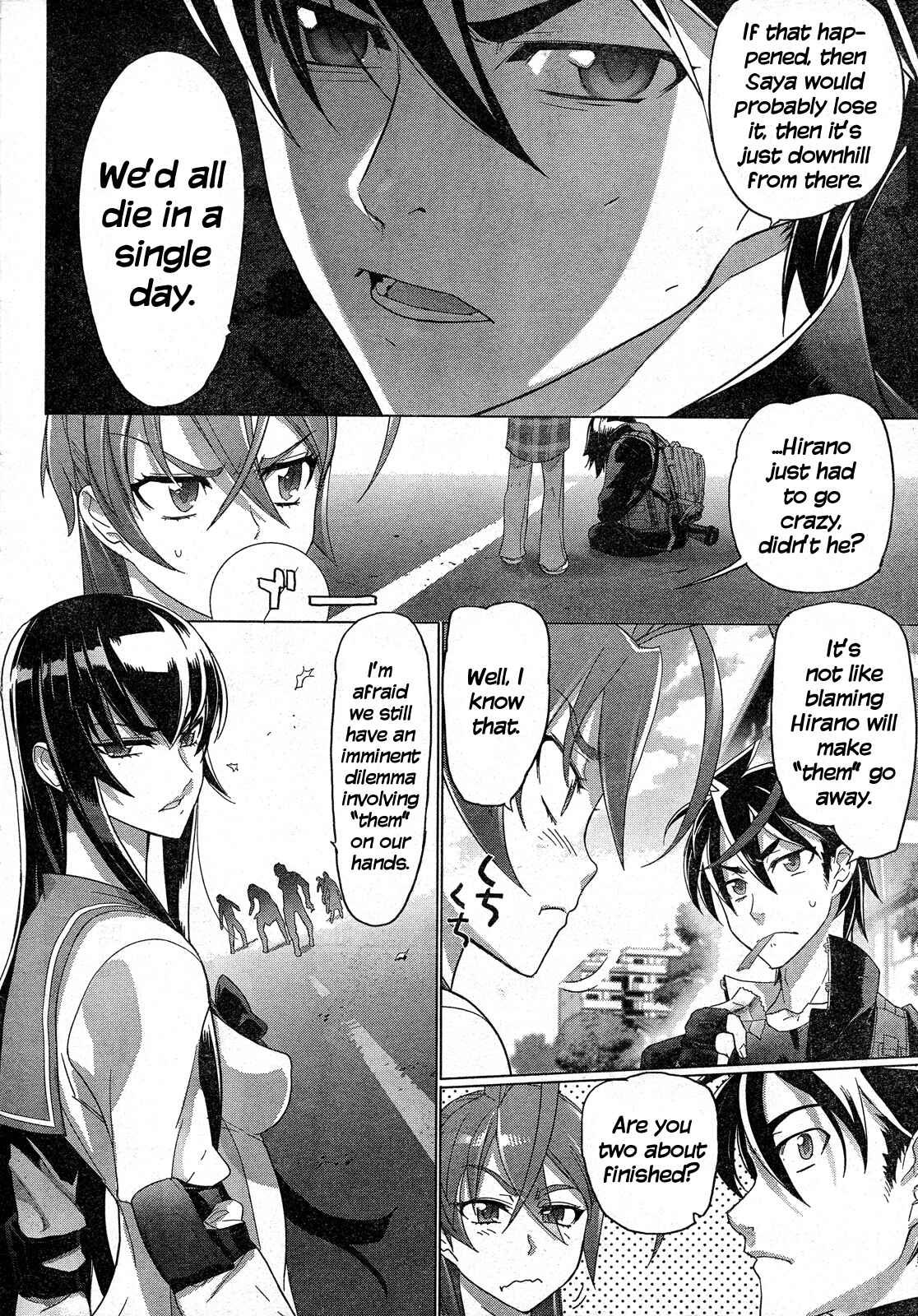 Page 30 Chapter 26 Highschool of the Dead