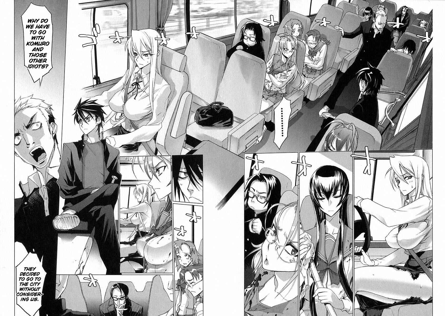 Page 4 Chapter 3 Highschool of the Dead