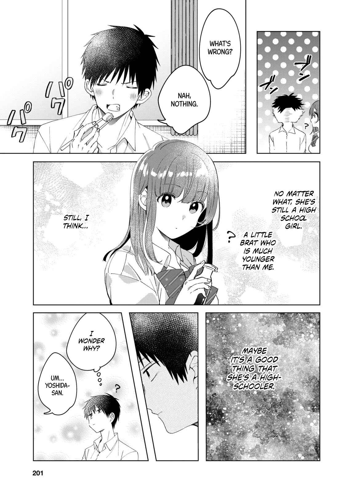 Page 22 Chapter 10 Hige wo Soru. Soshite Joshikousei wo Hirou.