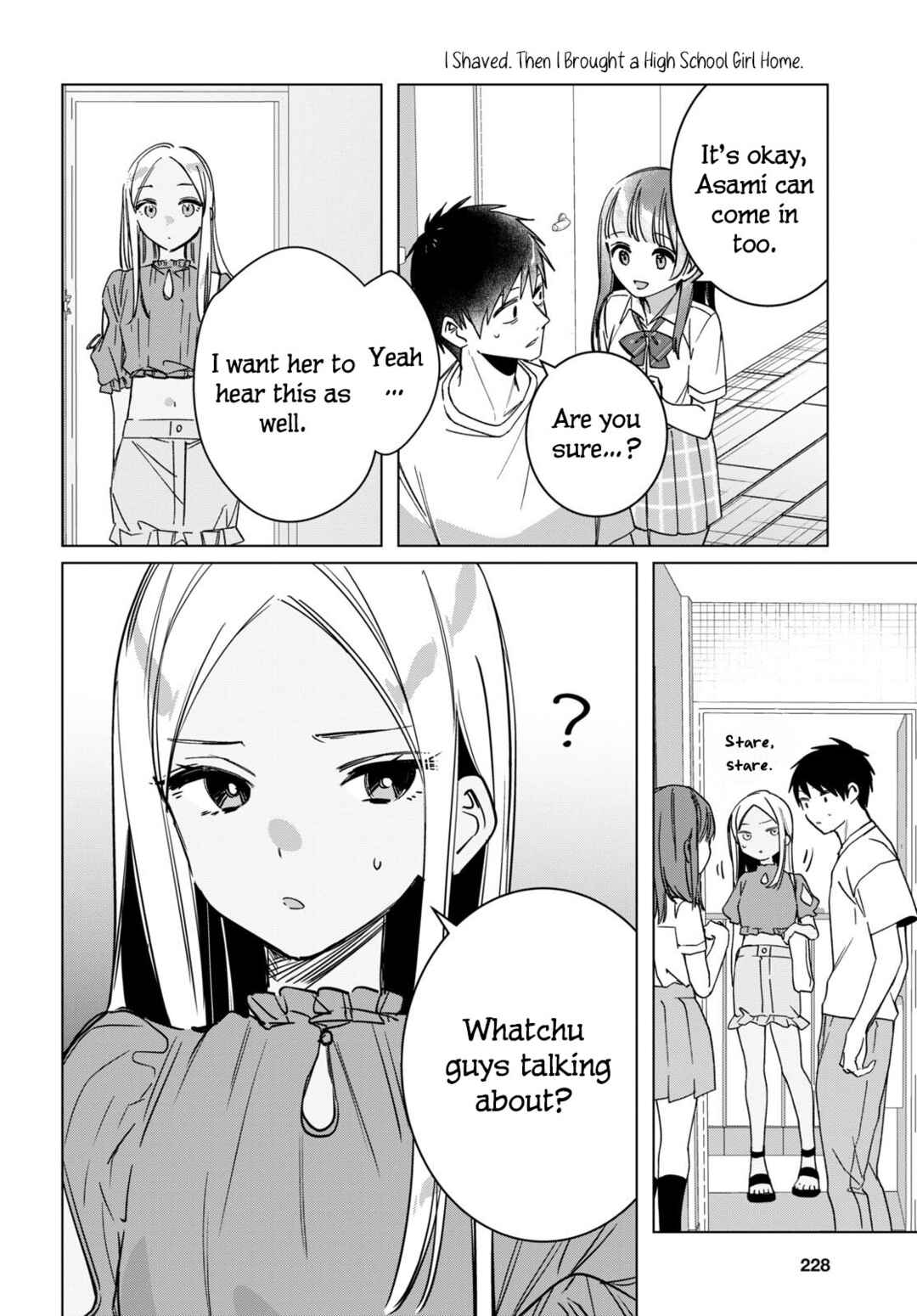 Page 13 Chapter 43 Hige wo Soru. Soshite Joshikousei wo Hirou.